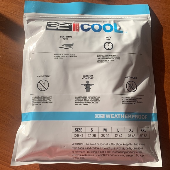 New in Package. 32 Degrees COOL Men’s Short Sleeve Crew Neck - Picture 3 of 4